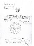 Za�wiadczenie Prezydenta Rzeczypospolitej Polskiej na Uchod�stwie z dn. 1 marca 1979 r. ws. awansu oficerskiego i odznaczenia Edmunda Romana Orlika (dok. ze zb. Izby Tradycji Zarz�du Wojew�dzkiego w Opolu Zwi�zku �o�nierzy Wojska Polskiego).