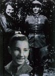 Edward Godlewski z �on� Izabell� i synem Witoldem, jedynym cz�onkiem rodziny ocala�ym z po�ogi II wojny �wiatowej (fot. udost�pni�: Krzysztof Go�dzik).