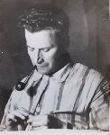Leonard �ysz w trakcie s�u�by w Polskich Si�ach Zbrojnych na Zachodzie, Londyn, 1944 r. (fot. ze zb. rodzinnych Beaty Kondlewskiej).