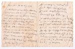 List J�zefa Kosmalskiego do �ony Franciszki napisany w dniu 24 sierpnia 1939 r. z miejsca mobilizacji 70 pu�ku piechoty w Pleszewie (dok. ze zb. rodzinnych).
