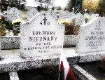 Wydzielona kwatera wojenna �o�nierzy Wojska Polskiego poleg�ych we wrze�niu 1939 r. - cm. rz-kat. w Modlnej. W�r�d poleg�ych upami�tnionych – Wac�aw Chmielarz. [fot. Staszek S�omczy�ski "staahoo"(��d�)].