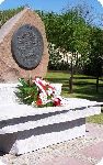 W�adys�aw �y�niewski upami�tniony na tablicy Pomnika Le�nik�w w Bagatelce (fot. udost�pniona przez Nadle�nictwo Jarocin).