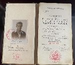 Indeks Mariana Euzebiusza Krajewskiego jako studenta Wydzia�u Chemicznego Politechniki Lwowskiej wydany 11 grudnia 1936 r. (dok. ze zb. rodzinnych).