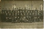 �o�nierze II batalionu 68 pu�ku piechoty, jednostki J�zefa Ksi��yka, w garnizonie macierzystym w Jarocinie (fot. ze zb. rodzinnych).