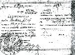 Legitymacja nadania Krzy�a Walecznych pchor. J�zefowi Rodzeniowi wystawiona 26 lipca 1921 r. przez Dow�dztwo 4 Dywizji Piechoty (dok. ze zb. Mariana Ropejki).