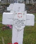 Andrzej ...ski, upami�tniony na imiennej tablicy epitafijnej na cmentarzu wojennym w Sochaczewie - Trojanowie, Al. 600-lecia. Stan z 2005 r. 