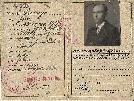 Dow�d osobisty Jana Seweryna wydany 11 listopada 1931 r. przez Burmistrz m. Janowa Podlaskiego (dok. ze zb. rodzinnych).