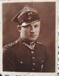 Por. Kazimierz Adamowicz jako oficer 78 pu�ku piechoty w Baranowiczach (fot. ze zb. rodzinnych).