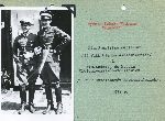 Rtm. Stanis�aw �ubie�ski (z lewej) w towarzystwie rtm. Andrzeja de Myszki-Cho�oniewskiego-Kost�rkiewicza w trakcie kursu w Wy�szej Szkole Wojennej w Warszawie (fot. ze zbior�w rodzinnych Jerzego de Myszki Cho�oniewskiego).