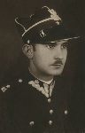 Bernard Ossowski jako podporucznik 65 pu�ku piechoty (fot. ze zb. rodzinnych).