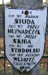 Marian Siuda, upami�tniony na imiennej tablicy epitafijnej na cmentarzu wojennym w Budach Starych. Stan z 2005 r.