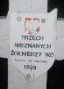 Ludwik Kuligowski upami�tniony (jako NN) na imiennej tabliczce epitafijnej na jednej z mogi� zbiorowych cmentarza wojennego w Sochaczewie - Trojanowie, Al. 600-lecia. Stan z 2005 r. (fot. Marcin Prengowski).