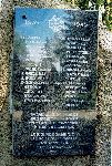 Konrad Delewski upami�tniony na pomniku w Parku Miejskim w Tczewie wystawionym ku czci harcerzy poleg�ych i zamordowanych w okresie okupacji niemieckiej (fot. udost�pni�: Jacek Sadurski).