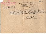 Pismo Biura Informacyjnego Polskiego Czerwonego Krzy�a w Warszawie do Heleny Kucharskiej w Radomiu z 14 kwietnia 1944 r. ws. poszukiwania zaginionego ppor. Antoniego Burkiewicza (dok. ze zb. rodzinnych).