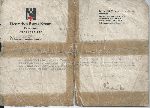 Pismo Prezydium Niemieckiego Czerwonego Krzy�a w Berlinie z 20 pa�dziernika 1942 r. ws. miejsca spoczynku Aleksandra Bogaleckiego (dok. ze zb. rodzinnych).