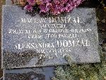 Wac�aw Dom�a� upami�tniony na tablicy nagrobnej grobu rodzinnego na cm. parafialnym w Strzelcach.
