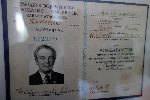 Legitymacja cz�onkowska Zwi�zku Bojownik�w o Wolno�� i Demokracj� Edwarda Wi�niewskiego wydana 27 kwietnia 1987 r. przez Zarz�d Wojew�dzki ZBoWiD w Koninie (dok. ze zb. rodzinnych).