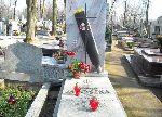 Ppor. pil. Witold Jaroszka – Miejsce spoczynku, Cmentarz Komunalny w Pabianicach, ul. Jana Kili�skiego 57/59. (fot. Maciej Tarnowski, wiosna 2009r.)