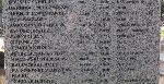 Jedna ze zbiorowych tablic epitafijnych mogi�y zbiorowej poleg�ych i zmar�ych od ran �o�nierzy wrze�nia 1939r., Cmentarz Wojskowy pw. �w. Jerzego, ��d�, ul. Wojska polskiego 149. W�r�d upami�tnionych – ppor. Henryk Korpiak. (fot. Zbigniew Adamas, 06.05.2011r.)