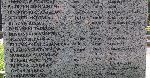 Jedna ze zbiorowych tablic epitafijnych mogi�y zbiorowej poleg�ych i zmar�ych od ran �o�nierzy wrze�nia 1939r., Cmentarz Wojskowy pw. �w. Jerzego, ��d�, ul. Wojska polskiego 149. W�r�d upami�tnionych – plut. Stanis�aw Binkowski. (fot. Zbigniew Adamas, 06.05.2011r.)