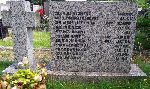 Jedna z wielu tablic epitafijnych kwatery wojskowej zmar�ych od ran �o�nierzy wrze�nia 1939r. oraz os�b cywilnych - Cmentarz Rzymskokatolicki pw. �w. Antoniego w �odzi, ul. Solec 11 - „Mania”. W�r�d poleg�ych – pdf. Feliks R�czy�ski. Stan z dn. 24.06.2011r. (fot. Zbigniew Adamas) 