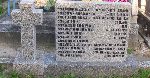 Wac�aw Dom�a� upami�tniony na zbiorczej imiennej tablicy epitafijnej na jednej z mogi� zbiorowych kwatery wojennej na cmentarzu rzymskokatolickim pw. �w. Wincentego &agrave; Paulo w �odzi, ul. Smutna. Stan z dn. 23. 08. 2011 r. (fot. Zbigniew Adamas).