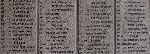 Plut. pchor. Budzik(Budnik) – fragment zbiorowej imiennej tablicy epitafijnej kwatery wojennej w ��czycy. (fot. Zbigniew Adamas, w dn. 08.09.2011r.)