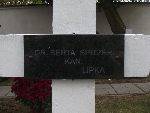 Kan. Lipka - Wydzielona kwatera wojenna �o�nierzy Wojska Polskiego na cmentarzu parafii rzymskokatolickiej pw. �w. Jakuba Aposto�a w Zdunach. (fot. Zbigniew Adamas, w dn. 31.10.2011r.)