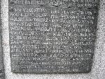 Kazimierz Wolski upami�tniony na jednej z trzynastu imiennych zbiorczych tablic pami�tkowych w obr�bie kwatery wojennej na cmentarzu parafialnym w Kutnie, ul. Cmentarna. Stan z dn. 23. 10. 2011 r. (fot. Wies�aw Paluchowski).