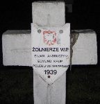 Eljan Andruszyn (Amdruszyn), upami�tniony na imiennej tablicy epitafijnej na cmentarzu wojennym w Sochaczewie - Trojanowie, Al. 600-lecia. Stan z 2005 r.