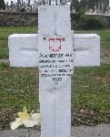 Franciszek Czerwi�ski, upami�tniony na imiennej tablicy epitafijnej na cmentarzu wojennym w Sochaczewie - Trojanowie, Al. 600-lecia. Stan z 2005 r. (fot. M. Prengowski)