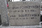 Florian Dobrzy�ski, tablica nagrobna na cm. parafialnym w Brochowie.
