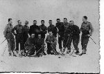 Lucjan G�ska na zaj�ciach narciarskich w okresie szkolenia w Szkole Podchor��ych Piechoty, 1936-1939 r. (fot. ze zb. rodzinnych, udost�pni�a: Teresa Ja�kiewicz).