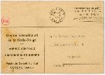 Karta pocztowa adresowana do Zofii Kowalczyk w Bydgoszczy nadana 24 stycznia 1940 r. przez Mi�dzynarodowy Komitet Czerwonego Krzy�a w Genewie dotycz�ca prowadzonych poszukiwa� jej zaginionego m�a, Franciszka Kowalczyka, s. 1 (dok. udost�pniony Redakcji Portalu przez Pani� Krystyn� Kowalczyk; obecnie w zbiorach Muzeum Ziemi Sochaczewskiej i Pola Bitwy nad Bzur�).