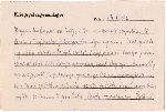Karta pocztowa adresowana do Krystyny Kowalczyk w Bydgoszczy nadana 18 grudnia 1942 r. z Oflagu II E przez kpt. Stanis�awa Cylkowskiego, w�a�ciciela Hurtowni i Wytw�rni drogeryjno-aptecznej „Hadroga” z Bydgoszczy i by�ego pracodawc� jej ojca Franciszka Kowalczyka, s. 2 (dok. udost�pniony Redakcji Portalu przez Pani� Krystyn� Kowalczyk; obecnie w zbiorach Muzeum Ziemi Sochaczewskiej i Pola Bitwy nad Bzur�).