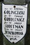 Stefan Goli�czaski (Golinczaski), upami�tniony na imiennej tablicy epitafijnej na wydzielonej kwaterze na cmentarzu rzymskokatolickim w Juliopolu.