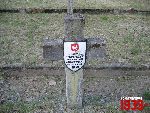 Antoni Zagajewski upami�tniony na imiennej tabliczce epitafijnej na jednej z mogi� cmentarza wojennego w Granicy. Stan z dn. 24. 05. 2005 r. (fot. Marcin Prengowski).