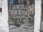Stanis�awa Fr�ckowiak, �ona Franciszka Fr�ckowiaka, upami�tniona na tablicy epitafijnej grobu rodzinnego na Cmentarzu Komunalnym we Wrze�ni (fot. udost�pni�: Maciej Marcinek).