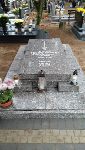 Gr�b indywidualny na cmentarzu parafialnym w Nowym Tomy�lu - miejsce spoczynku Micha�a Kosickiego (fot. udost�pni�: �ukasz G�uchy).