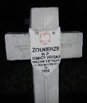 Ignacy Troska, upami�tniony na imiennej tablicy epitafijnej na cmentarzu wojennym w Sochaczewie - Trojanowie, Al. 600-lecia. Stan z 2005 r.
