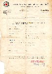 Za�wiadczenie Mi�dzynarodowego Komitetu Czerwonego Krzy�a w Genewie z 9 lutego 1976 r. ws. wzi�cia do niewoli niemieckiej Stanis�awa Matuszczaka (dok. ze zb. rodzinnych).