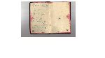 Notes Jan Myszkiera z odr�cznymi zapiskami dot. s�u�by wojskowej w 65 pu�ku piechoty, pocz�wszy od mobilizacji dn. 24 sierpnia 1939 r., ze �ladami po kulach (dok. ze zb. rodzinnych).