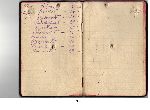 Notes Jan Myszkiera z odr�cznymi zapiskami dot. s�u�by wojskowej w 65 pu�ku piechoty, pocz�wszy od mobilizacji dn. 24 sierpnia 1939 r. (dok. ze zb. rodzinnych).