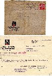 Pismo Sekcji Informacyjnej Niemieckiego Czerwonego Krzy�a w �odzi do Zofii Myszkier w Wysinie z dn. 17 grudnia 1940 r. ws. poszukiwania jej poleg�ego m�a Jana Myszkiera (dok. ze zb. rodzinnych).