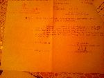 Pismo Biura Informacyjnego Polskiego Czerwonego Krzy�a w Warszawie do Franciszka Kocha w Poznaniu z dn. 28 maja 1941 r. ws. depozytu odnalezionego podczas ekshumacji szcz�tk�w jego poleg�ego we wrze�niu 1939 r. syna, kpr. Henryka Kocha (dok. ze zb. rodzinnych).