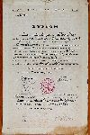Dyplom uko�czenia studi�w in�ynierskich na Politechnice Lwowskiej przez Tadeusza Stanis�awa Stauffera wystawiony dn. 11. 06. 1932 r. (dok. ze zb. rodzinnych).
