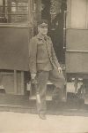 Mieczys�aw Jaryczewski jako pracownik Elektrycznych Kolei Dojazdowych w Warszawie (fot. ze zb. rodzinnych).