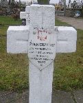 Jan Maciejewski, upami�tniony na imiennej tablicy epitafijnej na cmentarzu wojennym w Sochaczewie - Trojanowie, Al. 600-lecia. Stan z 2005 r.