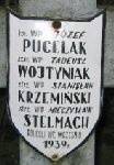 J�zef Pucelak, upami�tniony na imiennej tablicy epitafijnej na wydzielonej kwaterze na cmentarzu rzymskokatolickim w Juliopolu. 
