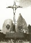 Pomnik - symboliczna mogi�a ku czci siedmiu cz�onk�w IV Zarz�du G��wnego WiN, w tym �ukasza Ciepli�skiego, zamordowanych 1 marca 1951 r. wystawiony na cmentarzu w Rzeszowie-Wilkowyi (fot za: Jakimek-Zapart 2008, s. 46).